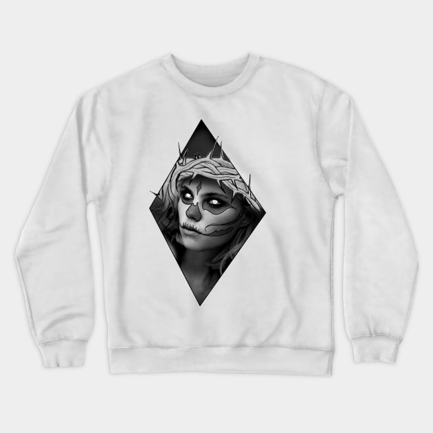 If god was a woman Crewneck Sweatshirt by churchtattoo